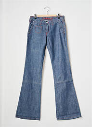 Jean coupe flare taille normale taille normale bleu LA BRIGADA INTERNACIONAL femme