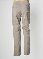 Pantalon cargo gris LEON & HARPER pour femme seconde vue