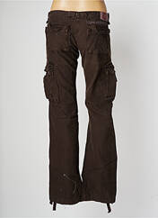 Pantalon cargo marron LE TEMPS DES CERISES pour femme seconde vue