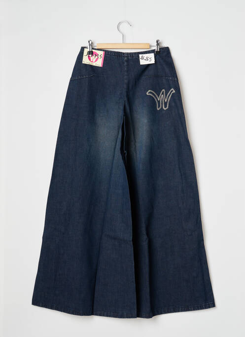 Jeans coupe large taille normale taille normale bleu LE TEMPS DES CERISES femme