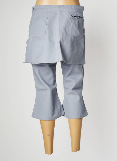 Pantacourt bleu LA BRIGADA INTERNACIONAL pour femme