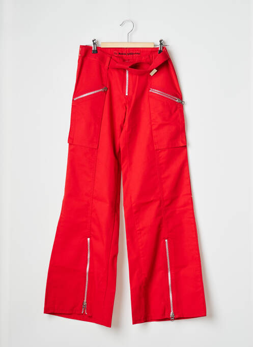 Pantalon droit rouge LA BRIGADA INTERNACIONAL pour femme