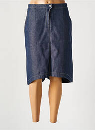 Jupe mi-longue taille normale bleu FREEDOM EPURE femme