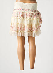 Jupe courte beige YUMI pour femme seconde vue