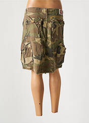 Jupe courte marron LE TEMPS DES CERISES pour femme seconde vue