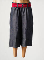 Jupe mi-longue bleu SCHOOL RAG pour femme seconde vue