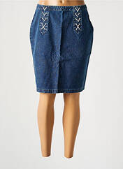 Jupe mi-longue bleu TEDDY SMITH pour femme seconde vue