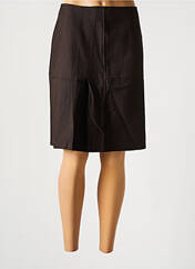 Jupe mi-longue marron TIM BARGEOT pour femme seconde vue