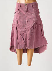 Jupe mi-longue rose CIMARRON pour femme seconde vue
