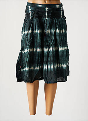 Jupe mi-longue vert UTTAM LONDON pour femme