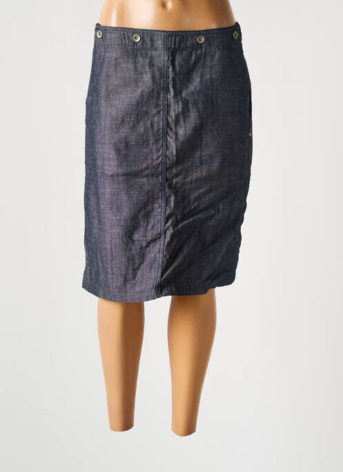 Jupe mi-longue bleu TEDDY SMITH pour femme