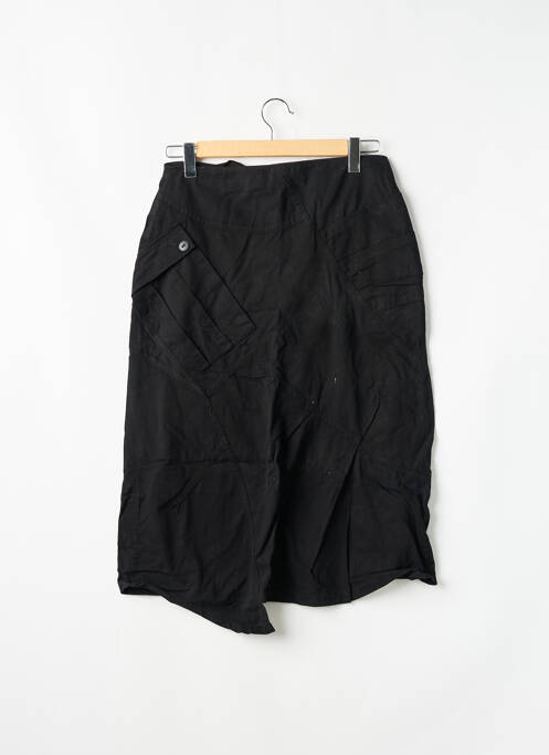 Jupe mi-longue noir BE YOU K pour femme