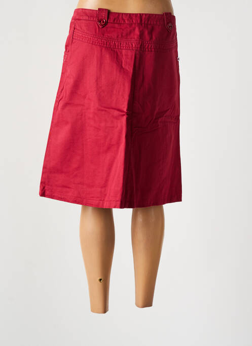 Jupe mi-longue rouge SESSUN pour femme