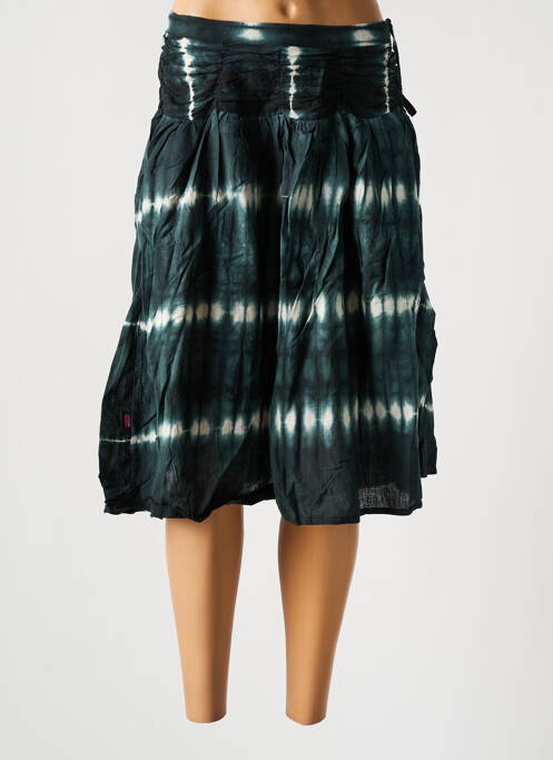 Jupe mi-longue vert UTTAM LONDON pour femme