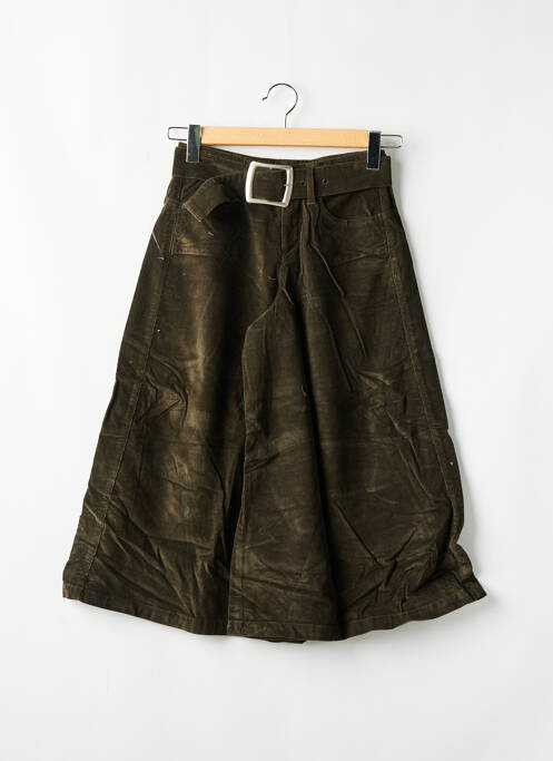 Pantacourt vert SCHOOL RAG pour femme