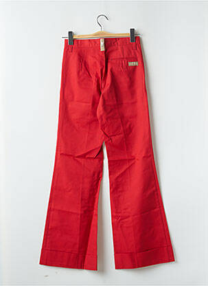Pantalon flare taille normale taille normale rouge FREEMAN T.PORTER femme