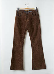Pantalon flare stretch taille normale marron FREEMAN T.PORTER femme