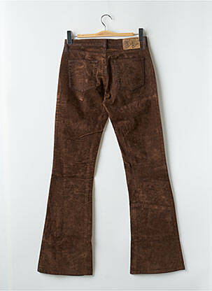 Pantalon flare stretch taille normale marron FREEMAN T.PORTER femme