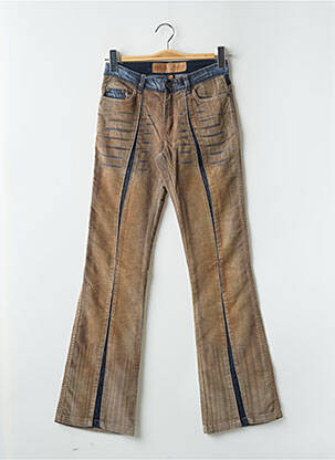 Pantalon flare taille normale taille normale marron FREEMAN T.PORTER femme