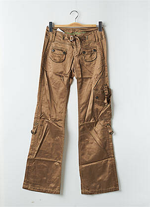 Pantalon flare taille normale taille normale marron FREEMAN T.PORTER femme