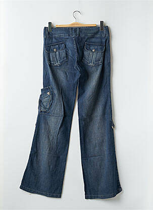 Pantalon cargo coupe droite taille normale bleu FREEMAN T.PORTER femme
