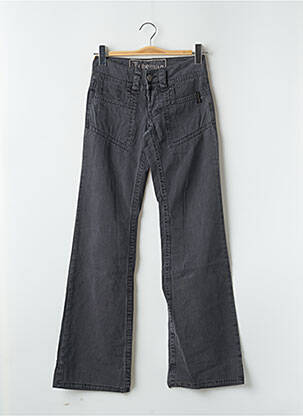Pantalon flare taille normale taille normale gris FREEMAN T.PORTER femme
