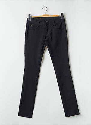 Pantalon slim taille basse taille basse noir FREEMAN T.PORTER femme