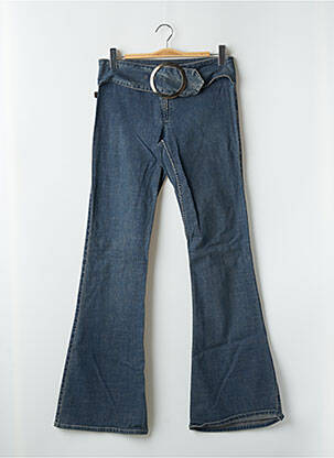 Jeans bootcut taille haute taille haute bleu FREEMAN T.PORTER femme