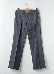 Pantalon droit tissage crêpe taille normale gris FREEMAN T.PORTER femme