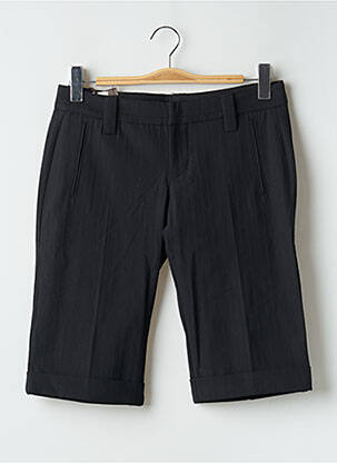 Bermuda taille à pinces taille normale noir FREEMAN T.PORTER femme