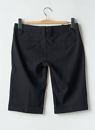 Bermuda taille à pinces taille normale noir FREEMAN T.PORTER femme