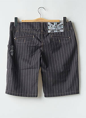 Bermuda coupe droite taille normale gris FREEMAN T.PORTER femme