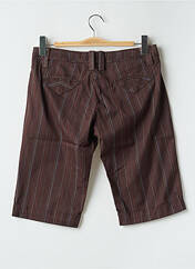Bermuda marron FREEMAN T.PORTER pour femme seconde vue