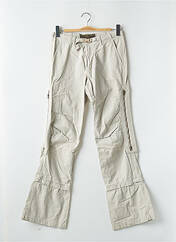 Pantalon cargo beige FREEMAN T.PORTER pour femme seconde vue