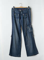 Pantalon cargo bleu FREEMAN T.PORTER pour femme seconde vue