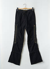 Pantalon cargo noir FREEMAN T.PORTER pour femme seconde vue