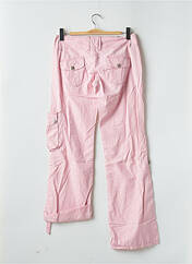 Pantalon cargo rose FREEMAN T.PORTER pour femme seconde vue