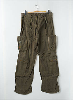 Pantalon cargo vert FREEMAN T.PORTER pour homme