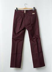 Pantalon chino violet FREEMAN T.PORTER pour homme seconde vue