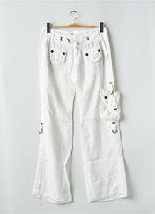 Pantalon droit blanc FREEMAN T.PORTER pour femme seconde vue