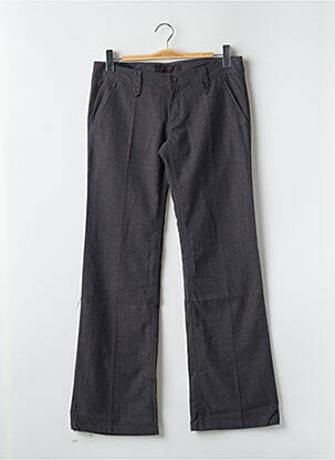 Pantalon droit gris FREEMAN T.PORTER pour femme
