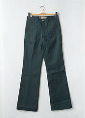 Pantalon droit vert FREEMAN T.PORTER pour femme seconde vue