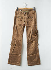 Pantalon flare marron FREEMAN T.PORTER pour femme seconde vue