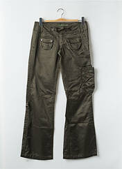 Pantalon flare vert FREEMAN T.PORTER pour femme seconde vue