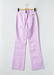 Pantalon flare violet FREEMAN T.PORTER pour femme seconde vue