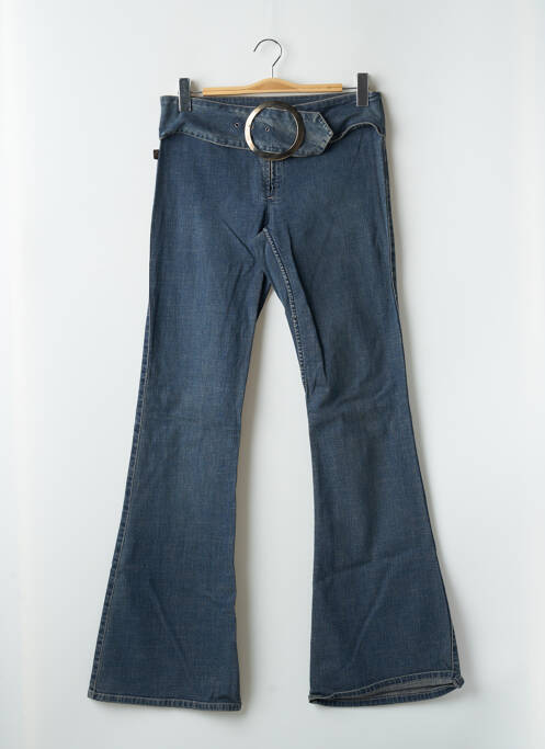 Jeans bootcut taille haute taille haute bleu FREEMAN T.PORTER femme