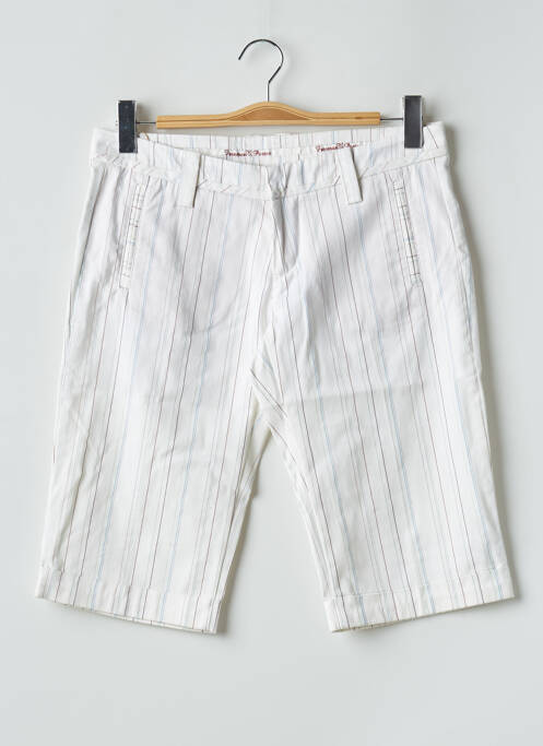 Bermuda blanc FREEMAN T.PORTER pour femme