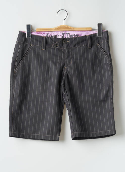 Bermuda gris FREEMAN T.PORTER pour femme