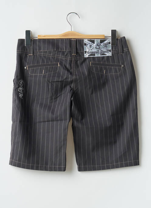 Bermuda gris FREEMAN T.PORTER pour femme