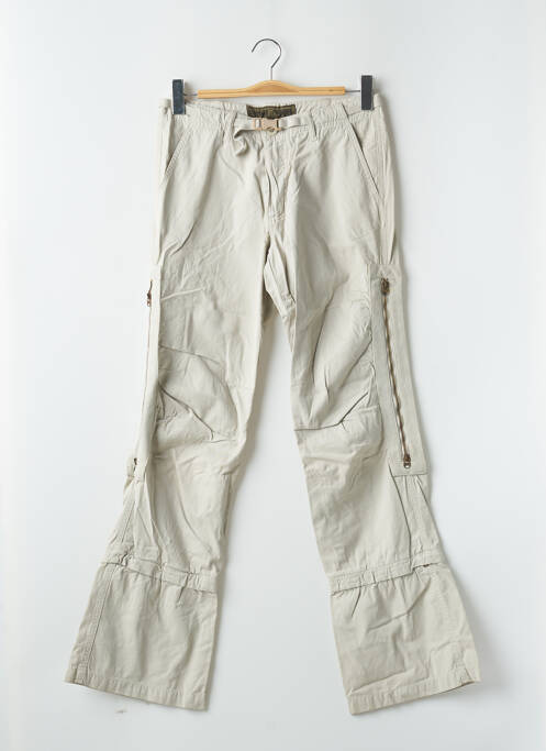 Pantalon cargo beige FREEMAN T.PORTER pour femme